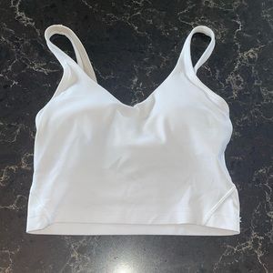 White Lululemon Align Tank Top
